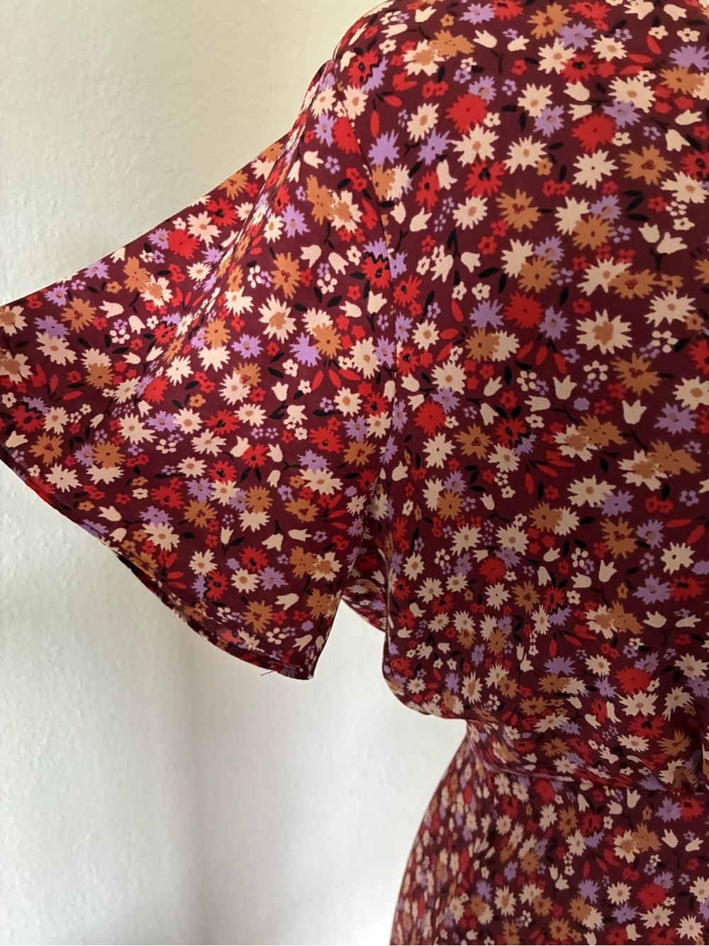Madewell Ditsy Floral Mini Dress Spring Prairie - Picture 5 of 6